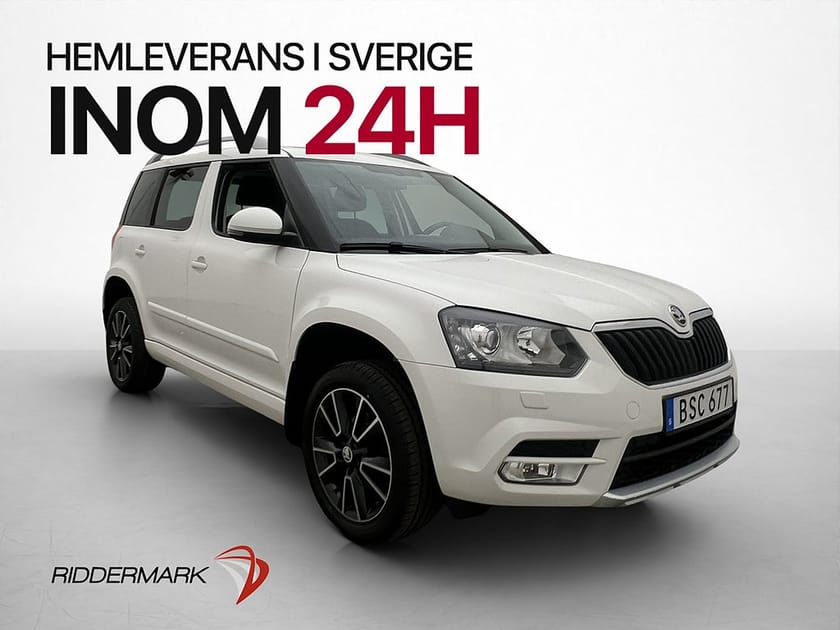 Bild 3 av Škoda Yeti Skoda 1.4 TSI 122hk Drivers Edition Pano Kamera Navi