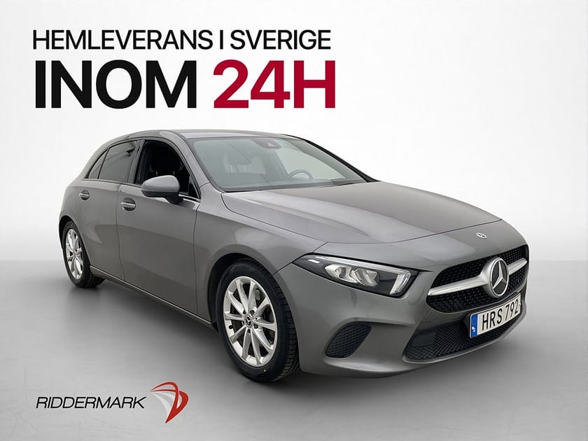 Bild 1 av Mercedes-Benz A 200 163hk Kamera 0.53l/mil Låg skatt Nyserv