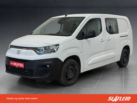 Fiat Doblò Van IP SX Pluss L2 1.5 D 130hk AUT|2xSKYVEDØRER/CARPLAY