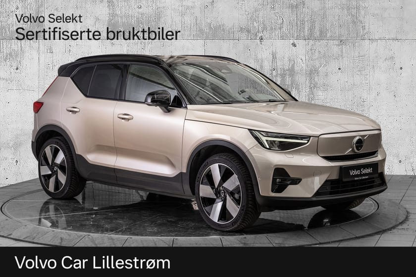 Bilde 1 av Volvo XC40 Recharge Twin motor El. Ultimate 408Hk. Topputstyrt!