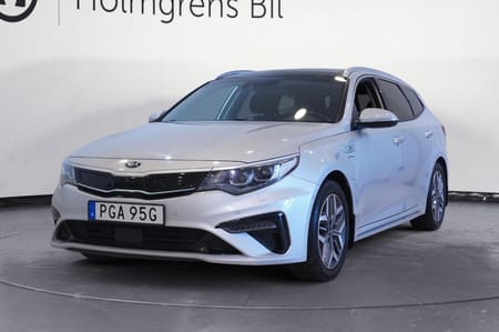Kia Optima Sport Wagon Plug-in Hybrid PHEV Advance Plus 2 Dragkrok Motorvärmare Navi Pano Backkamera