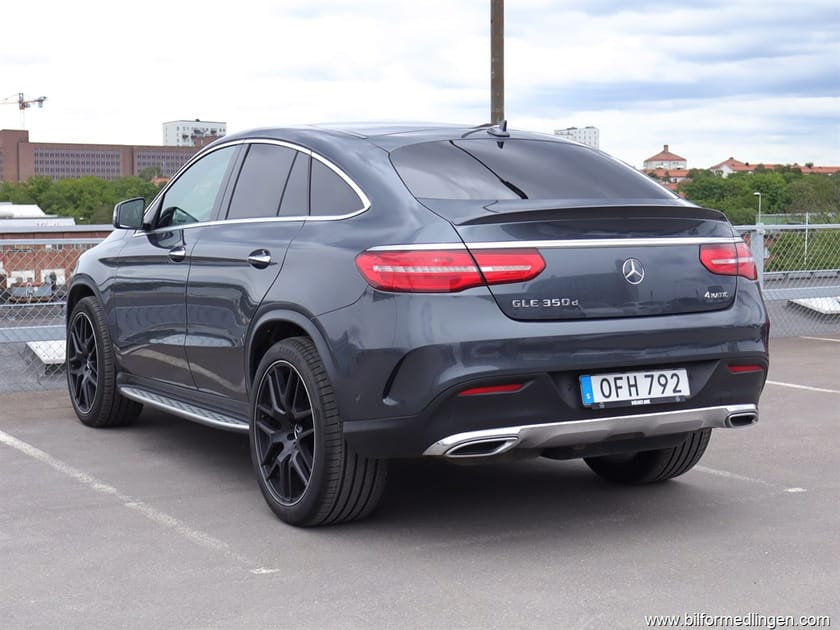 Bild 3 av Mercedes-Benz GLE 350 d 4MATIC Coupé BlueTEC 258hk 360 Taklucka