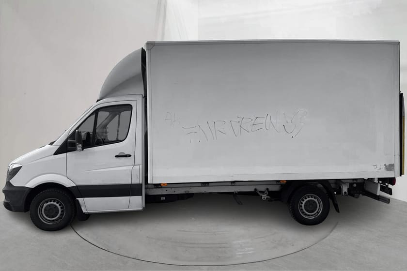 Bild 2 av Mercedes-Benz Sprinter 316 BlueTEC Chassi Cab CDI Volymskåp (163hk) Bakgavellyft