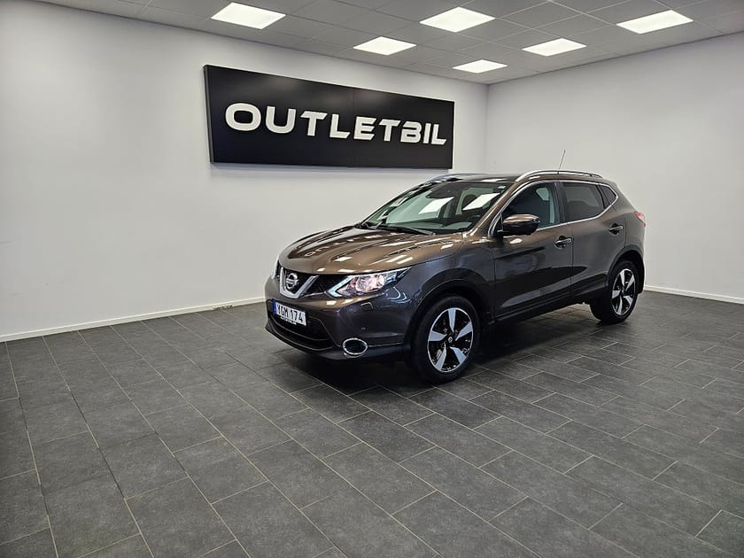 Bild 1 av Nissan Qashqai 1.2 DIG-T 116hk XTRONIC-CVT Panorama Navi 360° kamera