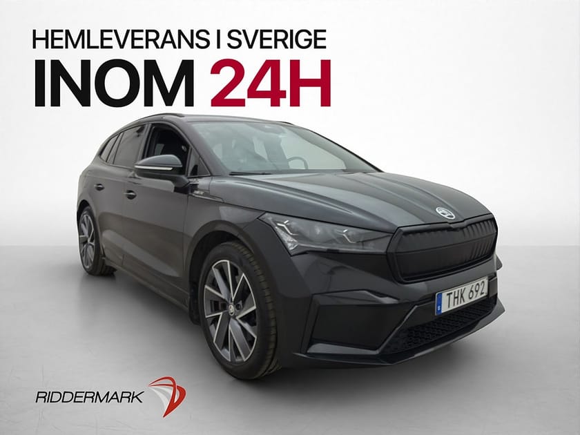 Bild 1 av Škoda Enyaq iV 80 Skoda 204hk Sportline Värmare Drag Kamera CarPlay