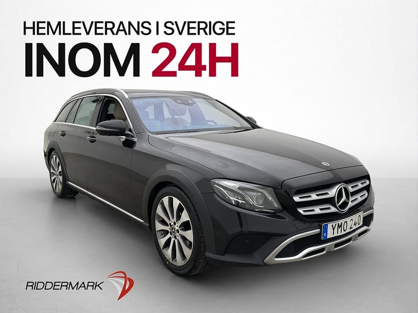 Bild 3 av Mercedes-Benz E 220 d 4MATIC All-Terrain Wide Pano Burmester Läder