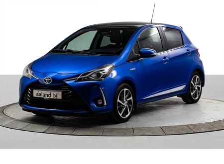 Toyota Yaris Hybrid Lav km Automat Glasstak Ryggekamera Alu DAB+++