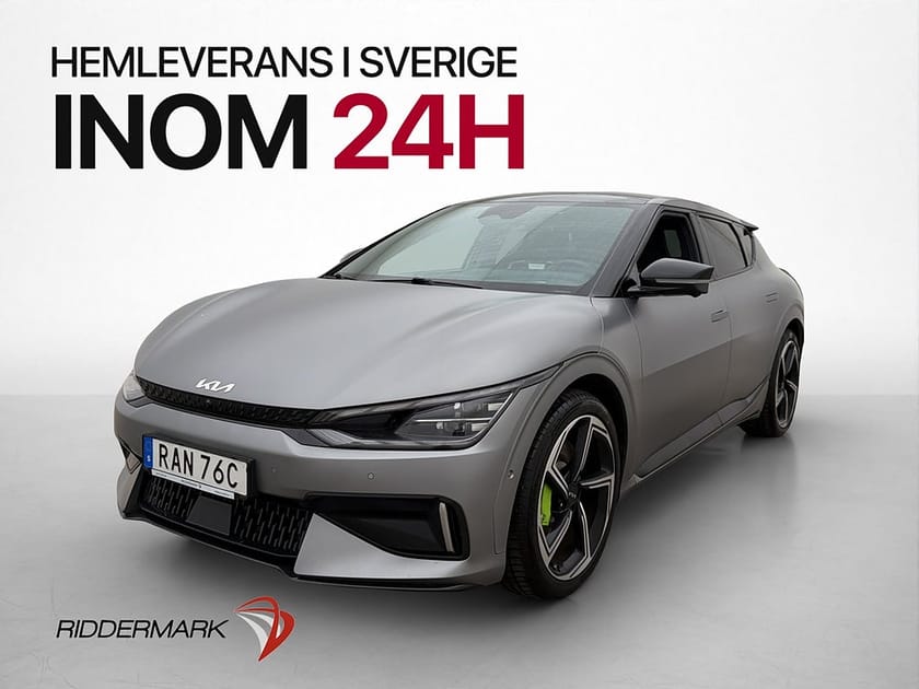 Bild 3 av Kia EV6 GT 585hk Glastak Meridian HUD 360° Matrix Dragkrok