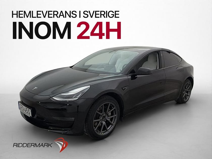 Bild 4 av Tesla Model 3 Long Range AWD Pano Dragkrok AP Ljus Interiör