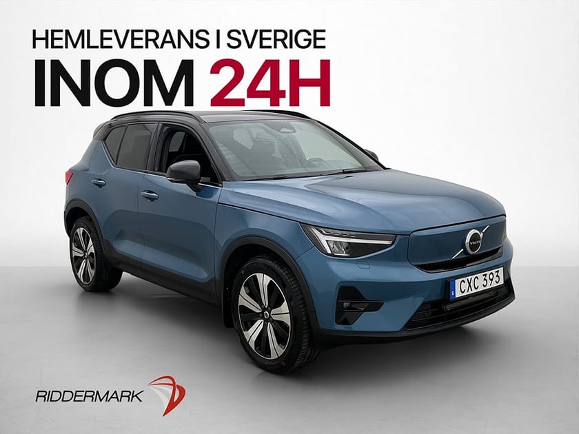 Bild 4 av Volvo XC40 Recharge Plus Värmare Kamera Halvskinn CarPlay