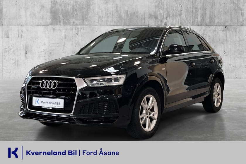 Bilde 1 av Audi Q3 2,0 TDI 150hk Quattro S-Line/Cruise/R.kam/Navi/Krok