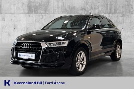 Audi Q3 2,0 TDI 150hk Quattro S-Line/Cruise/R.kam/Navi/Krok