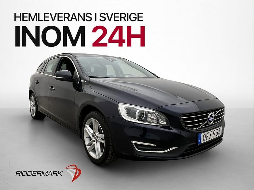Bild 1 av Volvo V60 D5 Plug-In AWD 231hk Momentum Dragkrok Värmare