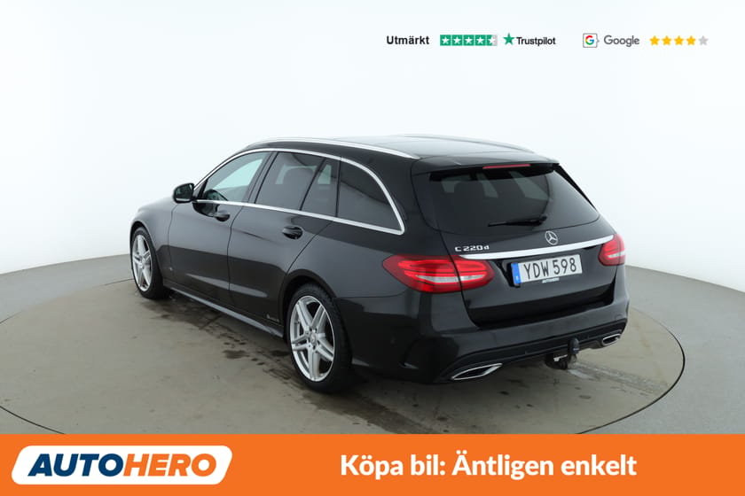 Bild 3 av Mercedes-Benz C 220 T d AMG Line / Dragkrok, GPS, Panorama