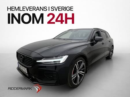 Volvo V60 T6 AWD R-Design VOC Värmare Kamera Navi Dragkrok