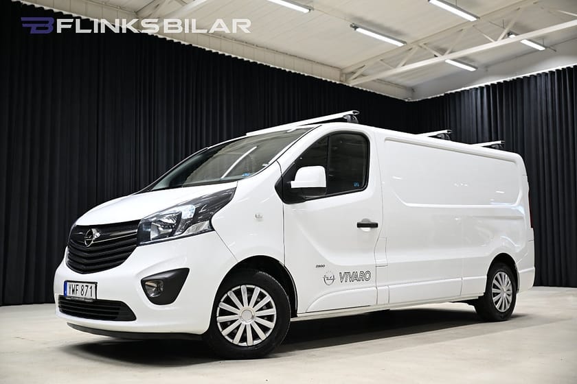 Bild 1 av Opel Vivaro Skåpbil CDTI 125HK L2 Nedlackad|Drag|Värmare|GPS|Backkamera