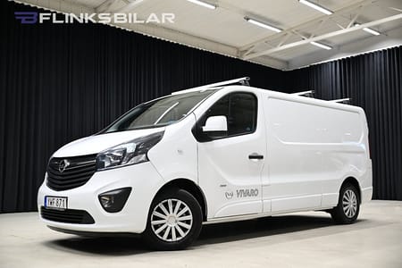 Opel Vivaro Skåpbil CDTI 125HK L2 Nedlackad|Drag|Värmare|GPS|Backkamera