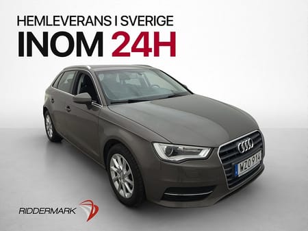 Audi A3 Sportback TFSI 110hk Bluethooth Låg-Skatt 0.5l/mil