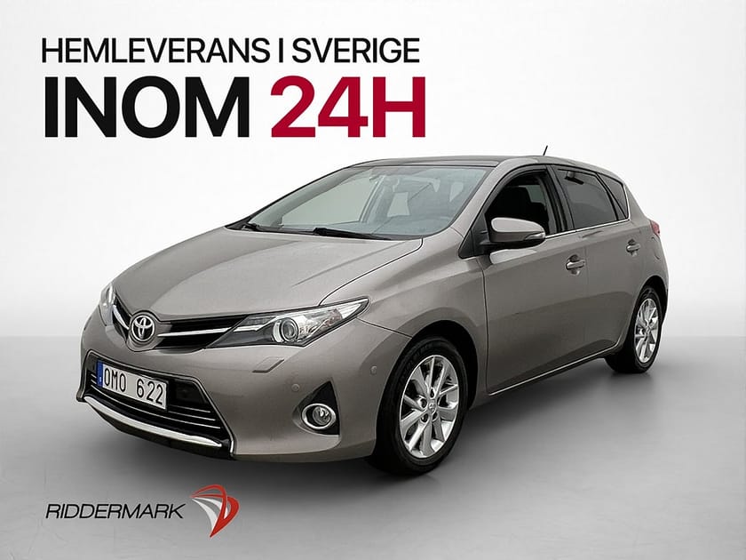 Bild 3 av Toyota Auris 1.6 132hk Executive Pano Kamera Navi Halvskinn