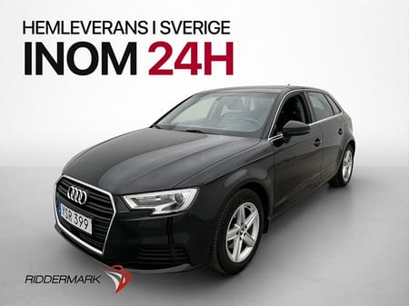 Audi A3 Sportback 30 TFSI Proline M&K-Värmare Kamera Drag