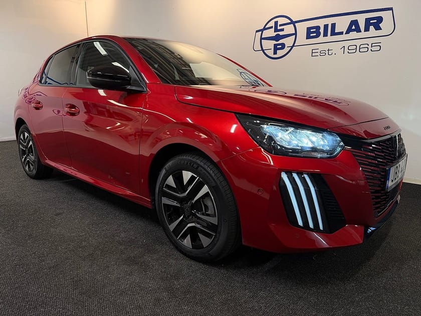 Bild 1 av Peugeot 208 HYBRID 100 100hk Allure | 360° | Vhjul | Adaptiv farthållar
