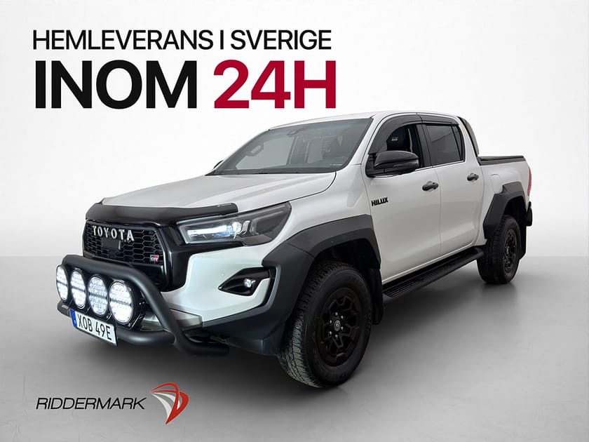 Bild 3 av Toyota Hilux Dubbelhytt GR Sport II 2.8 4WD Drag JBL 360° CARPLAY Moms