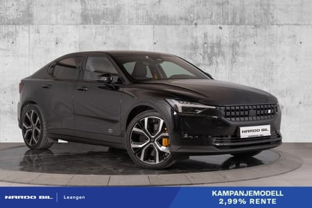 Polestar 2 Long Range Dual Motor Performance Plus 476 HK. Sommerkampanje med rente fra 2,99%