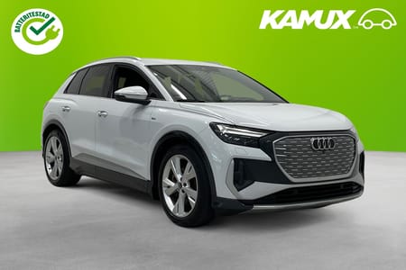Audi Q4 40 e-tron S Line Kamera Carplay Adaptiv-fh Drag  204hk