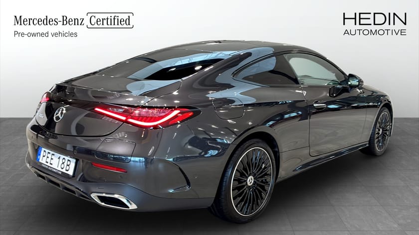 Bild 4 av Mercedes-Benz CLE 300 e Coupé 300e | Amg | Night | Burmester | Pano | 313hk