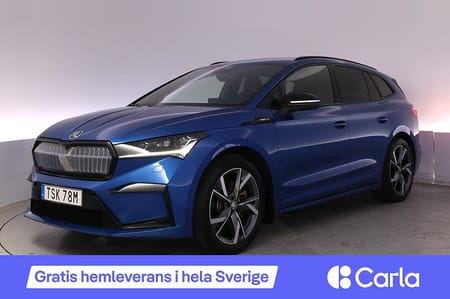 Škoda Enyaq iV 80x Skoda Sportline Kamera Elstol HUD Matrix Drag