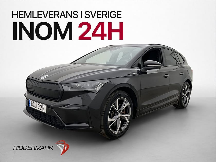 Bild 4 av Škoda Enyaq iV 80x Skoda MOMS Pano Adaptiv CarPlay Kamera Drag
