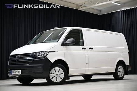 Volkswagen Transporter DSG 150HK L2 Dubbeldörr|Drag|Värmare|Lågmil|Leasbar