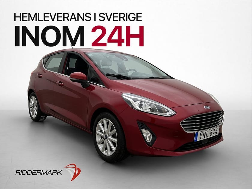 Bild 3 av Ford Fiesta 1.0 EcoBoost 100hk Titanium CarPlay Adaptiv Navi