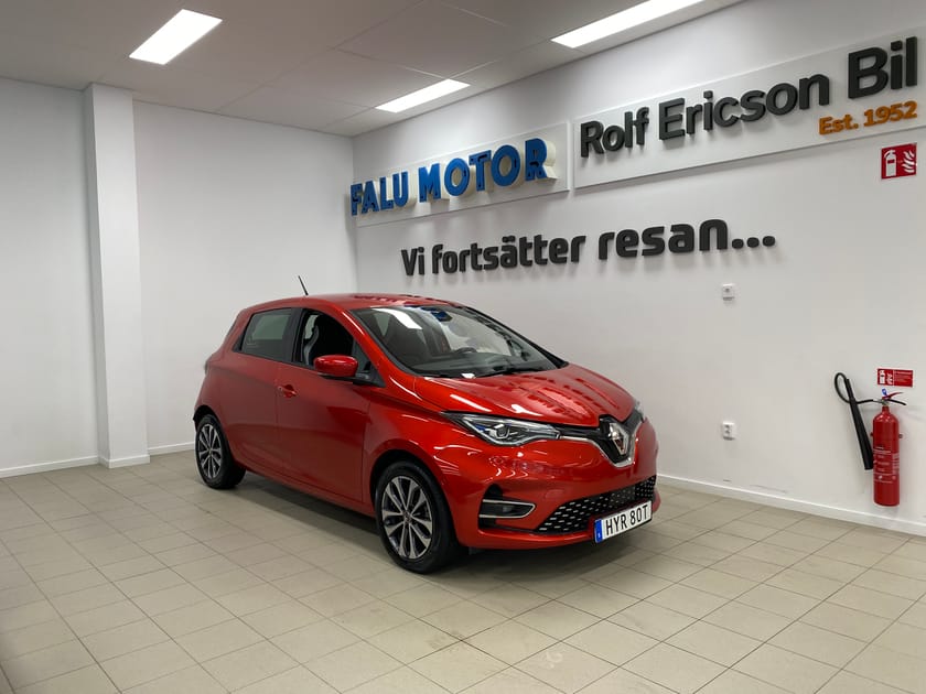 Bild 1 av Renault ZOE R135 PhII 52 kWh Intens Batteriköp III