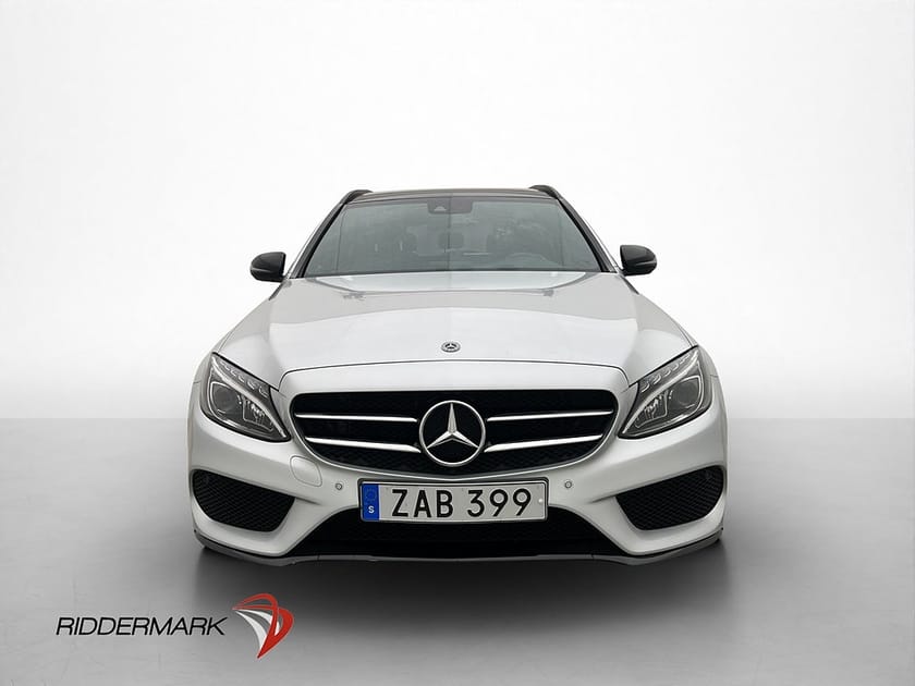 Bild 2 av Mercedes-Benz C 180 T 156hk AMG Pano Skinn P-Sensorer Drag