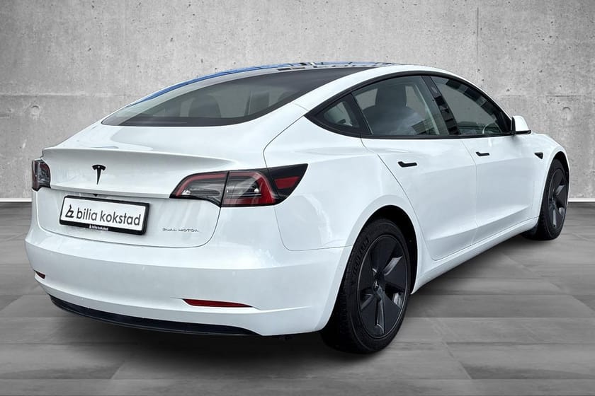 Bilde 2 av Tesla Model 3 Long Range AWD RANGE/AWD/KROK/VARMERATT/VARMEPUMPE/PREMIUM/S+V