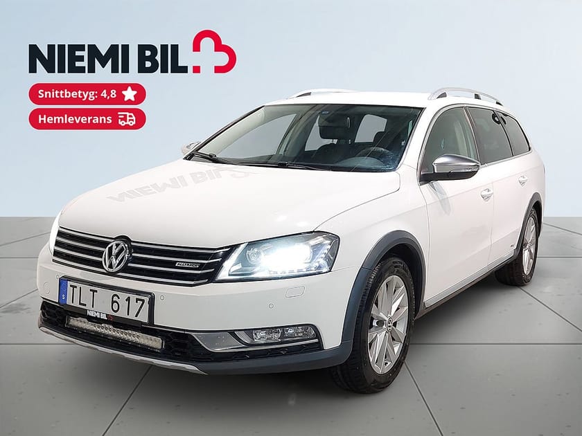 Bild 1 av Volkswagen Passat Alltrack 2.0 AWD GPS Dvärm Drag Skinn Psens S/V-hjul