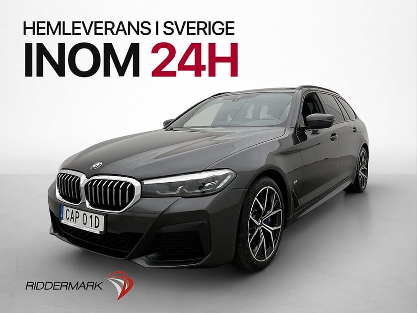 Bild 3 av BMW 520d Touring 190hk M-Sport Drag Navi Kamera P-sensor