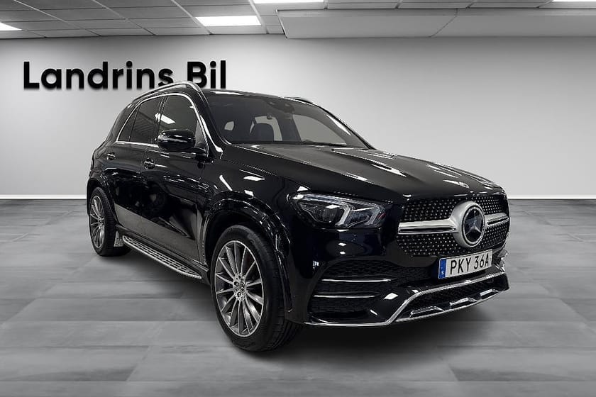 Bild 3 av Mercedes-Benz GLE 350 de 4MATIC AMG Premium+ Pano Burmester Drag MOMS
