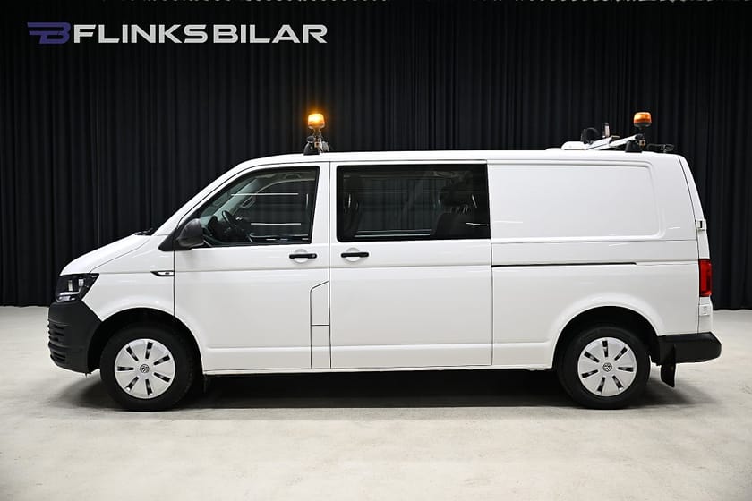 Bild 2 av Volkswagen Transporter Kombi 4Motion 150HK Dubbelhytt||Inredd|Lågmil|EnÄgare|SeUtr!!