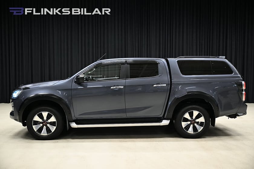 Bild 2 av Isuzu D-Max Crew Cab 163HK Automat|Kåpa|Drag|Värmare|EnÄgare|Leasbar|SeUtr!!
