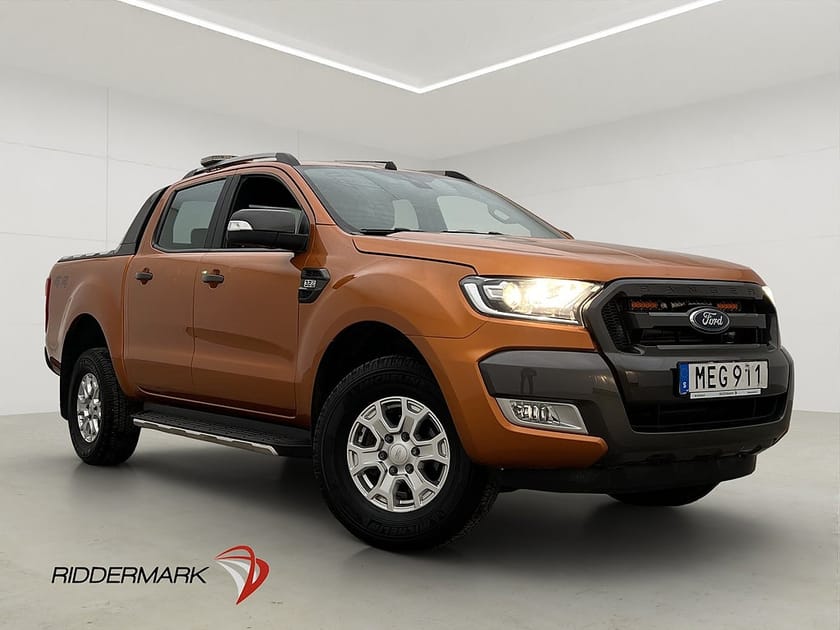 Bild 1 av Ford Ranger Dubbelhytt Wildtrak 3.2 4x4 Värmare Kamera Dragkrok