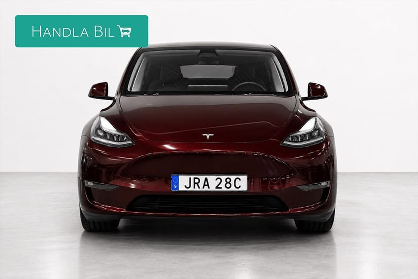 Bild 3 av Tesla Model Y Performance Cherry Red Autopilot Rattv AdaptivF