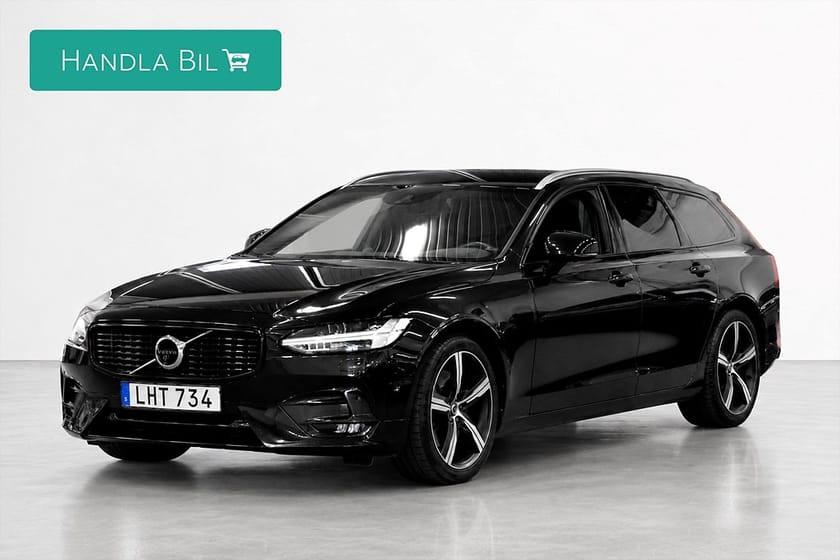 Bild 1 av Volvo V90 T5 R-Design Drag B&W HUD Rattv P-värm  250hk