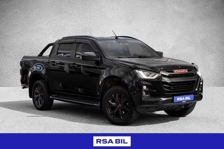 Isuzu D-Max Dobbelcab 1,9 Dob Cab Black/Magnum Edition. H feste/Nybilgaranti