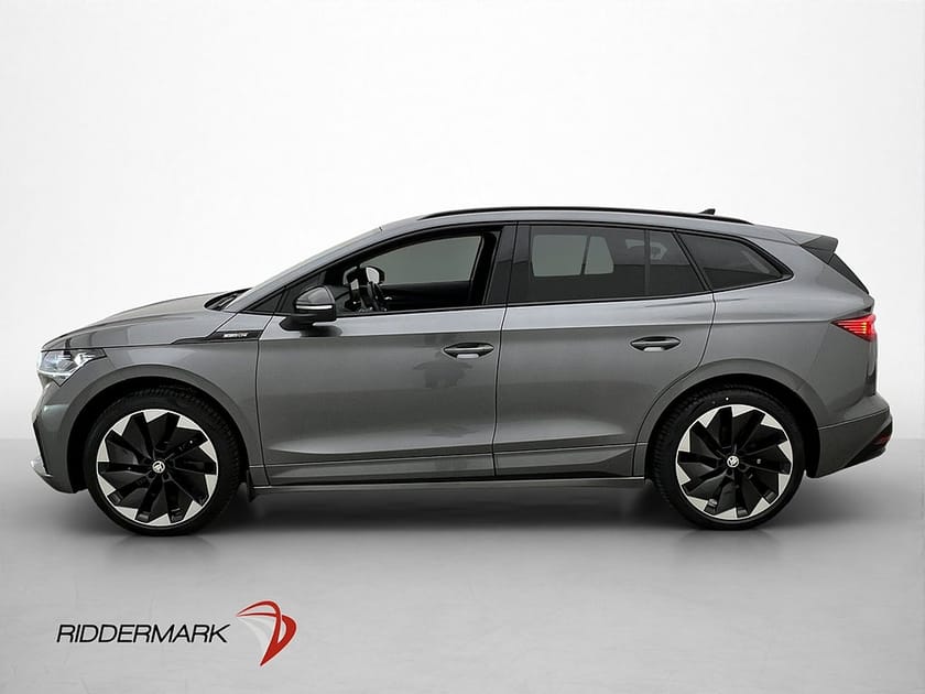 Bild 5 av Škoda Enyaq iV 80x Skoda Sportline 360° Adaptiv Alcantara Navi Drag