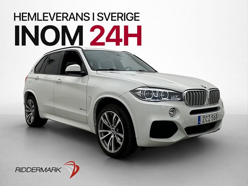 Bild 1 av BMW X5 xDrive40e 313hk M-Sport Pano H/K Läder 360° HuD Drag
