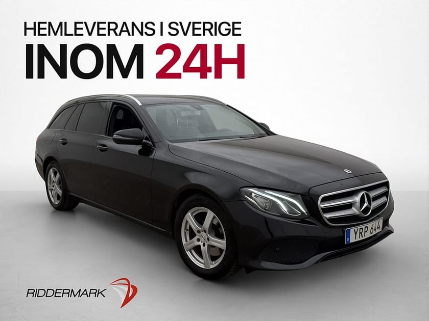 Bild 1 av Mercedes-Benz E 220 T d 4MATIC 4M 194hk Avantgarde Kamera Drag Navi