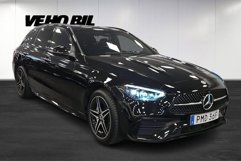 Bild 2 av Mercedes-Benz C 300 T e AMG Drag Distronic Rattvärme Keyless NightPackage