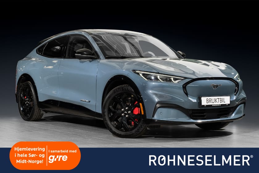 Bilde 1 av Ford Mustang Mach-E Long Range AWD LR|  AWD| Serviceavtale| Premium| B&O| 360-kam++